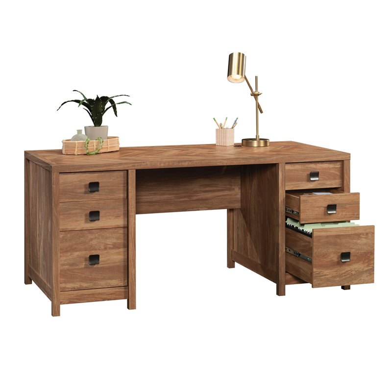 Bureau de direction, finition brune