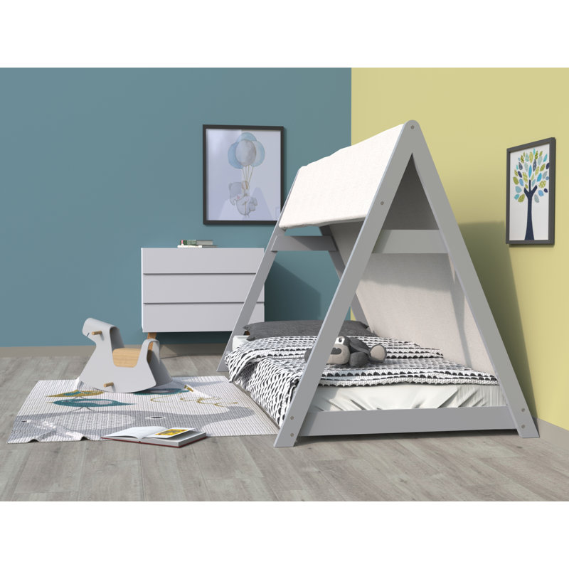 Huntington 90 X 190cm Standard House Beds, Grey