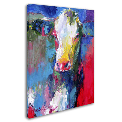 « art cow 2 », reproduction sur toile tendue