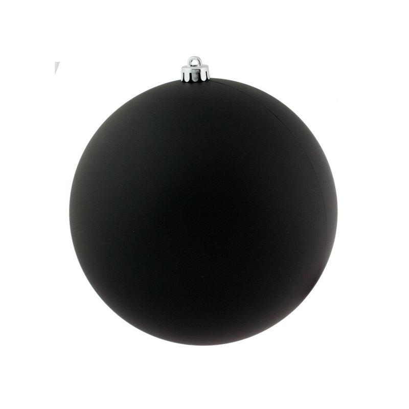 Bauble, 20cm H x 20cm W, Black