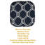 Coussin de coussin de chaise en mousse viscoélastique hexagonale 16 po x 16 po Mirage-2147252944-2147252958