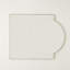 Mila Square/Circle Stainless Steel Beveled Mirror