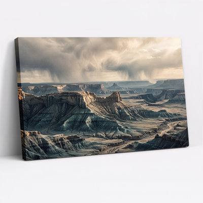 «Desert Canyon Landscape», art mural sur toile