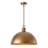 Lysander 1 - Light 17.7" Single Dome Kitchen Island Pendant Light-231320291-207125027