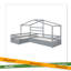 Lit plateforme simple avec trois tiroirs de rangement-816342142