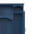 Entryway Mudroom All-in-One Hall Tree Coat Rack, Deep Blue Freestanding Storage Organizer with Adjustable Shelves, 55.1L x 15.7W x 77.3H Inches