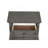 Meade G8905-N Nightstand , Gray