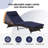 Outdoor Wicker Reclining Chair Set for Relaxation and Sunbathing-565317956