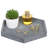 Caoimh Cement Bathroom Accessory Tray