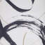 Art mural abstrait en verre encadré abstrait