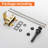 4-Inch Centerset Bathroom Faucet With Pop-Up Drain 3 Hole Waterfall Bathroom Sink Faucets Modern Stainless Steel Double Handle Bathroom Vanity Taps-108890845