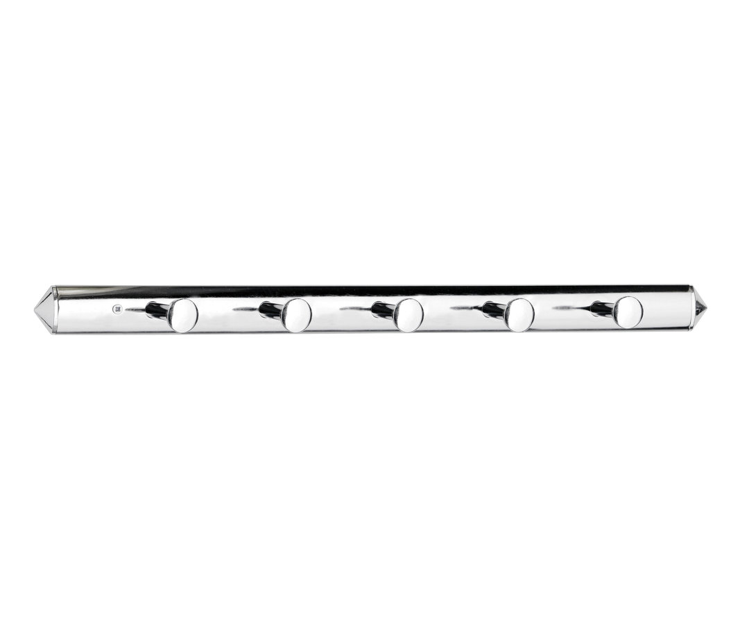 Metal Wall 5 - Hook Wall Mounted Coat Rack