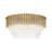 4 - Light Glass Flush Mount Ceiling Light