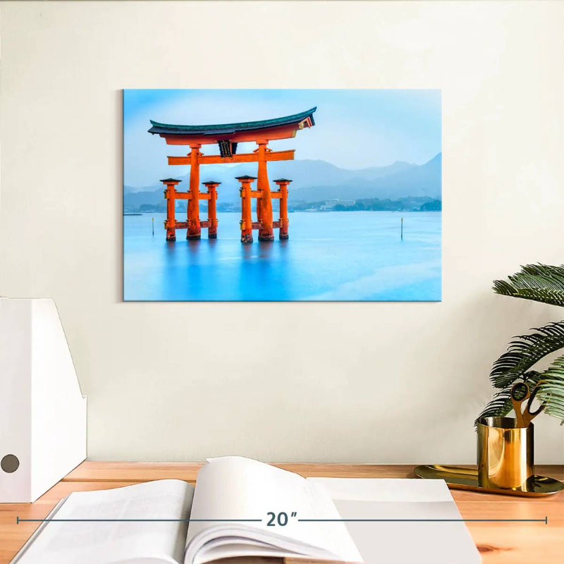 Porte Lilie Miyajima Torii, H 8 po x l 12 po