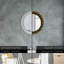 Huldar Glass Flat Wall Mirror