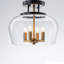 Plafonnier semi-encastré 3 lumières Akima-1141338033
