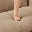 Repose-pieds en polyester avec quatre pieds robustes-1895422465