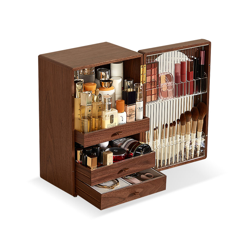 Makeup Organizer For Vanity,Countertop Organizer With Drawers