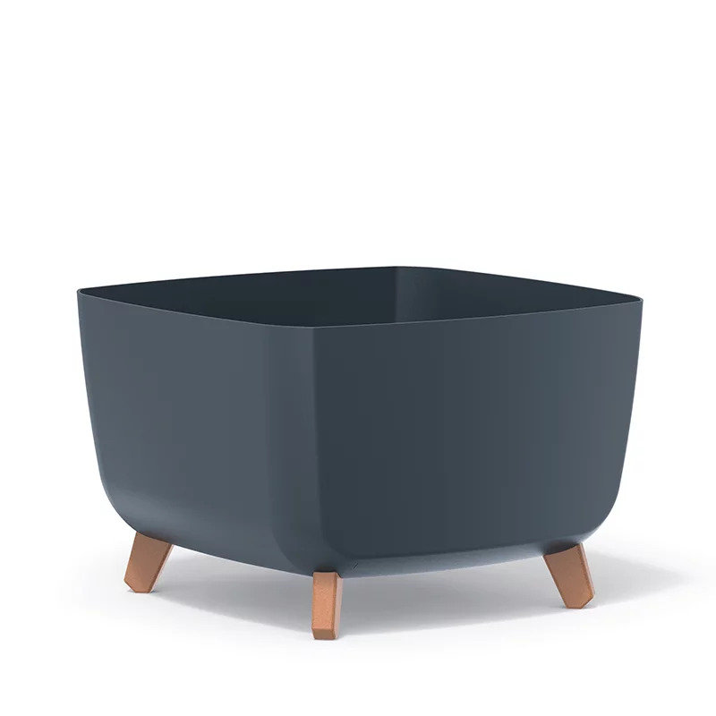 Talonda Pot Planter, Anthracite, 27cm H x 40cm W x 40cm D