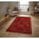 Hetzel area rug Hand Tufted Rectangle Terracotta