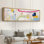 " Contemporary Abstract Splashes Colorful Modern Art Calm Warm Extra Large Artwork Pictures "