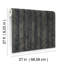 Papier peint géométrique Winthrop Slate-140972602