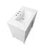 Meuble-lavabo 30 po avec lavabo, armoire de salle de bain multifonctionnelle avec portes et tiroirs, tablette ouverte