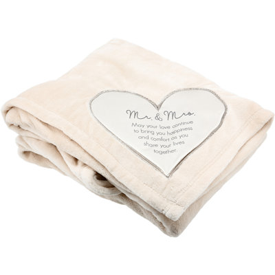Mr. & Mrs. - 50" x 60" Royal Plush Blanket