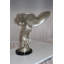Grande statue en bronze Rolls Royce, sculpture moderne Feliciana idéale pour la décoration intérieure, L 14 po x l 17 po x H 18 po