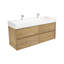 Meuble-lavabo double 60 po-71072226