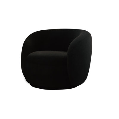 Molina Black Accent Chair