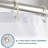 Floral Shower Curtain with Hooks Included-1527096534