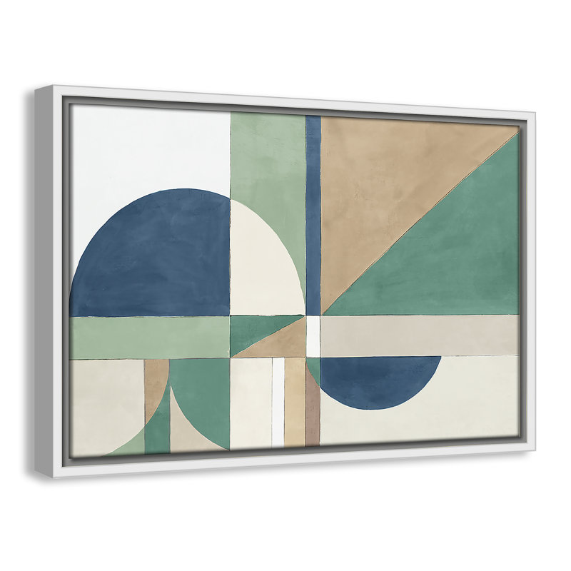 Floater Frame Canvas, 13.5" H x 19.5" W x 2" D, White Framed