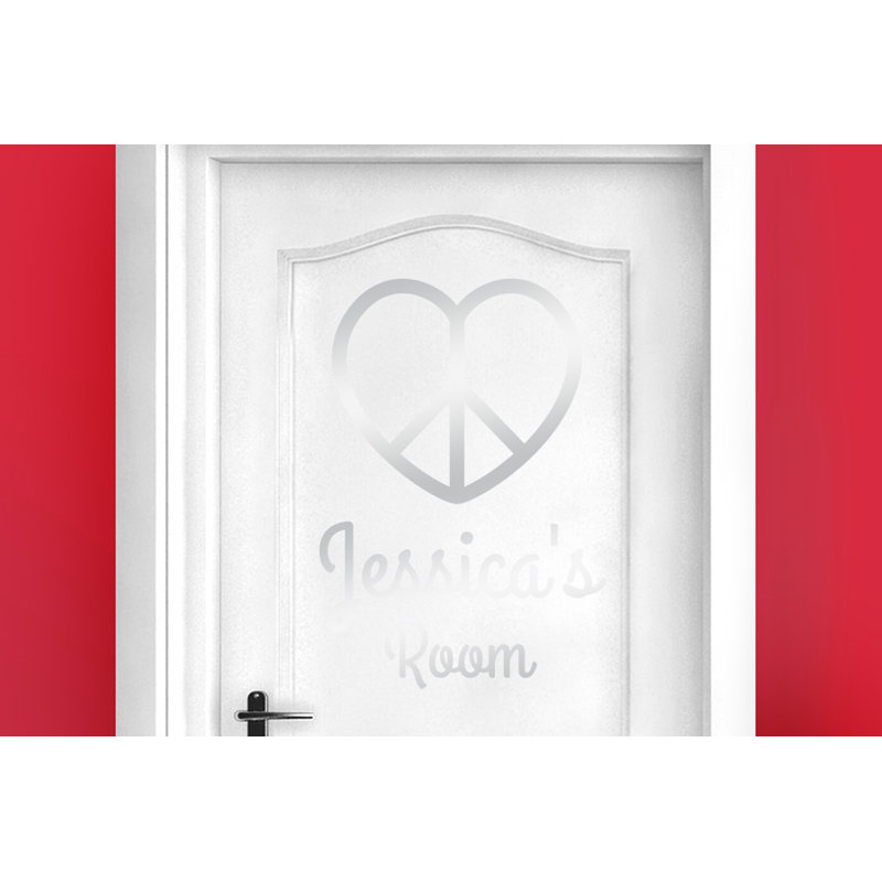 Wall Decal, Shiny Silver