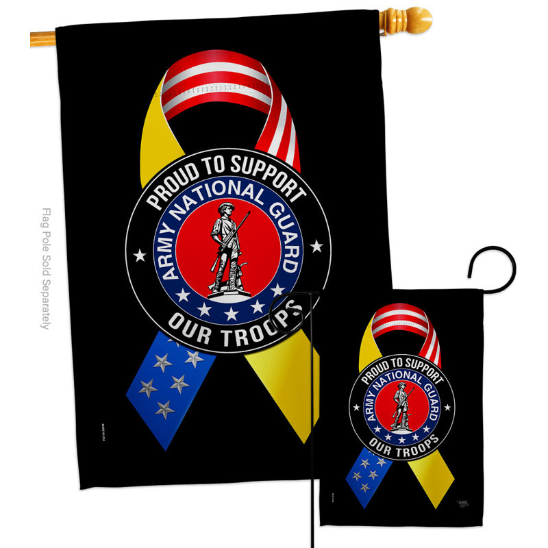 Double Sided 40'' H x 28'' W Polyester