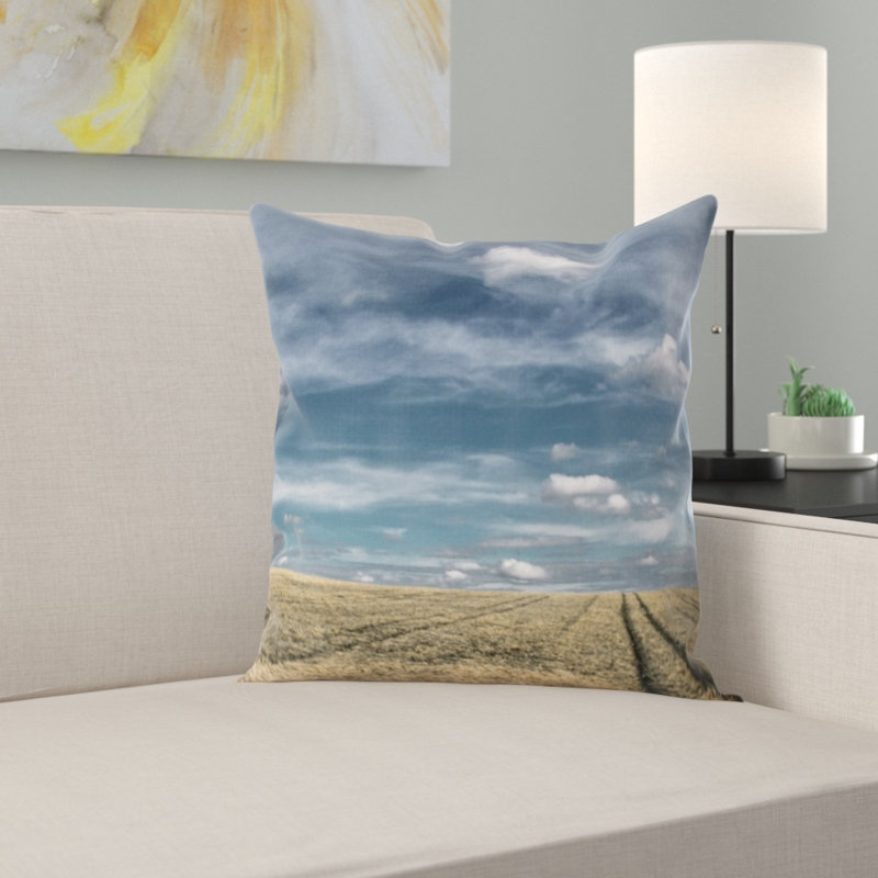 Microsuede Throw Pillow