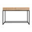 Timko Solid Wood Top Metal Base Writing Desk