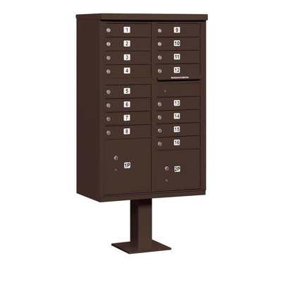 Aluminum Multi-Unit Mailbox