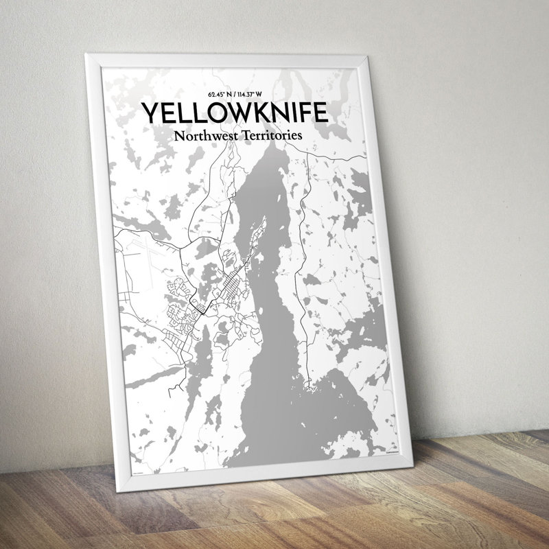 Yellowknife - No Frame Print, 85 cm H x 45.7 cm W x 0.1 cm D
