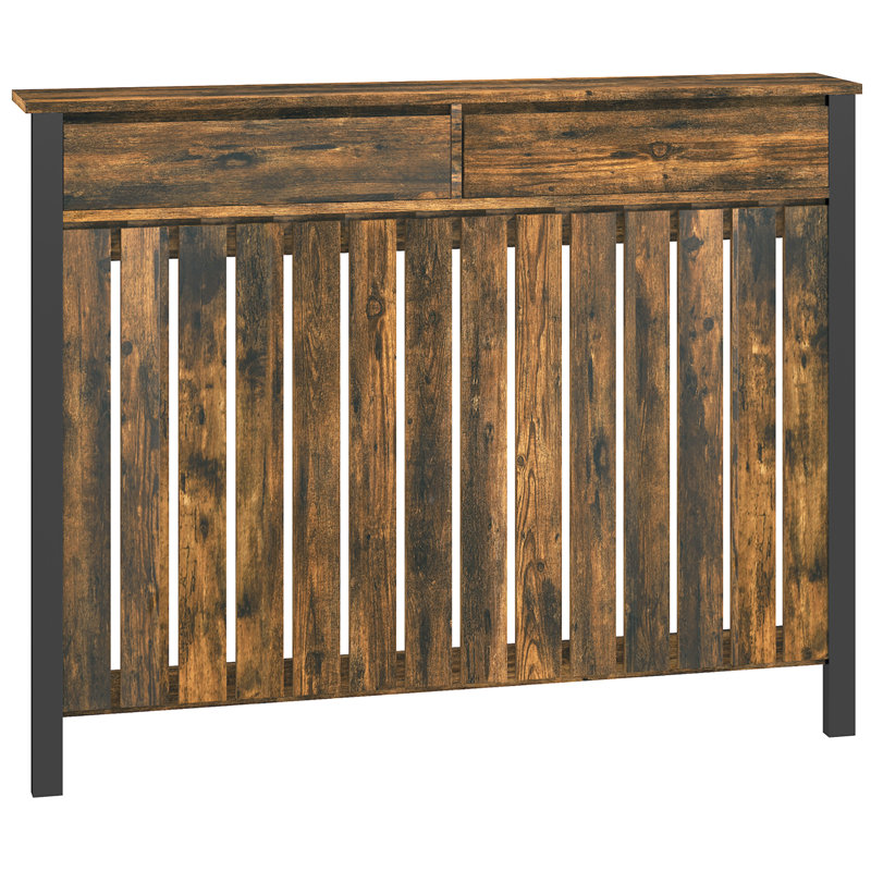 Bartmann Radiator Cover, 93cm H x 119cm W x 19cm D
