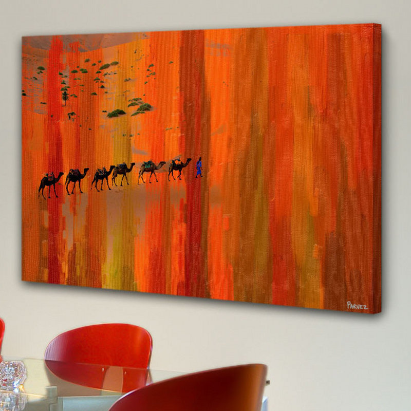 Parvez Taj - Wrapped Canvas Print, 76cm H x 114cm W x 3.81cm D