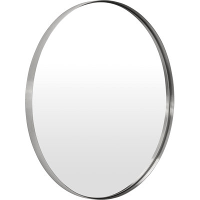Stainless Steel Round Wall Mirror