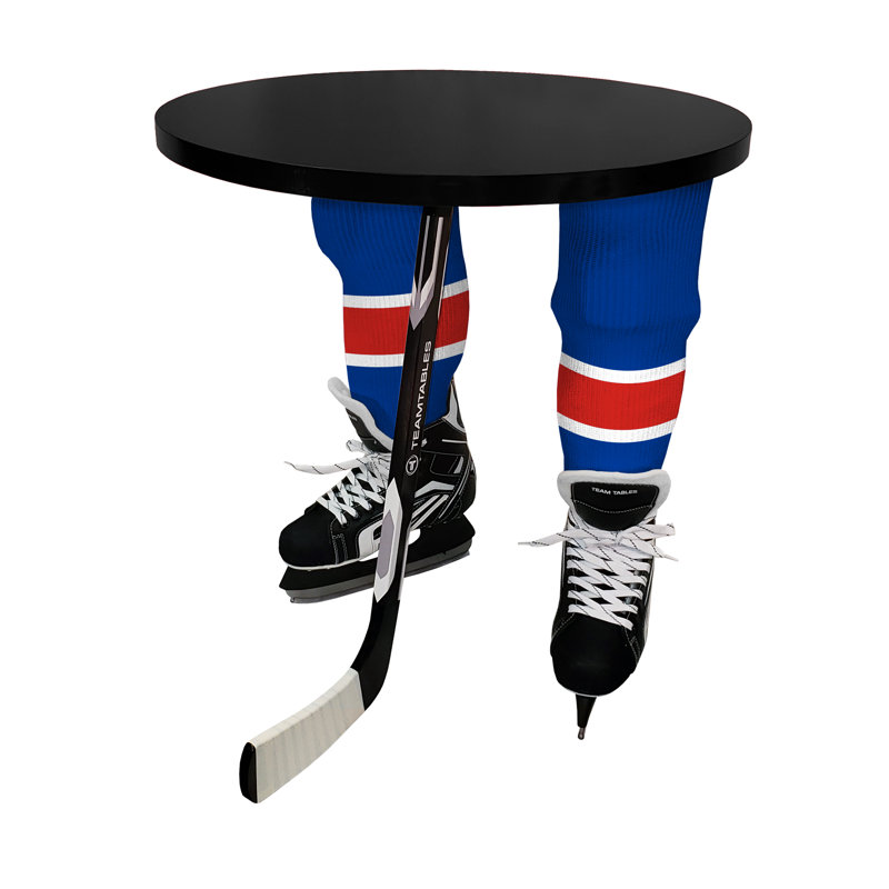 Table de bout à 3 pieds, Noir, Noir, Rangers de New York