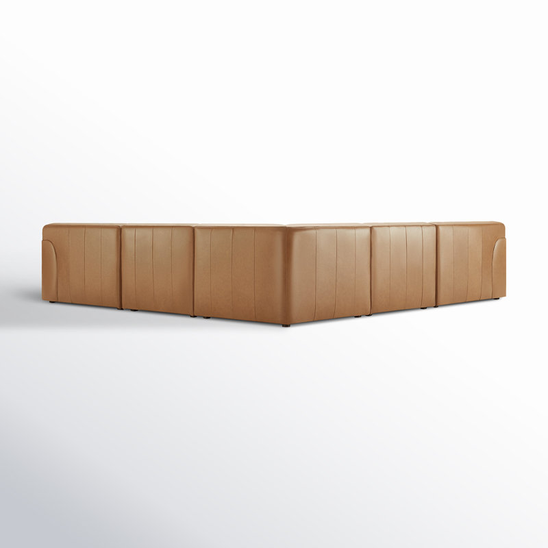 Morell 5 - Piece Leather Sectional