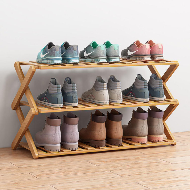 9 Pair Shoe Rack Rebrilliant