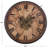 Edson World Map Gear Clock