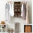 10-Pocket Hanging Shoe Organizer, Side-by-Side Blended Canvas Storage, 2 Hooks for Excellent Support, The Perfect Space-Saving Organizer-65276071