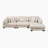 Hulett Square Arms Corduroy Modular Sectional with Chaise-737961205-734540729