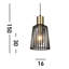Susanna 1 - Light Black Dome Pendant