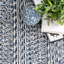 Tapis intérieur / extérieur bleu Josefina-2070880401